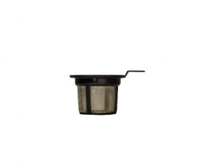 Teesieb schwarz mit Clipphalter, Purity Ø 55 mm Porzellan