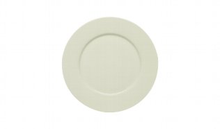 Teller flach Fahne 22 cm Noble China Purity Porzellan