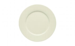 Teller flach Fahne 24 cm Noble China Purity Porzellan