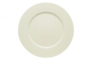 Teller flach Fahne 29 cm Noble China Purity Porzellan