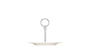 Etagere Teller flach Fahne 1-fach komplett Ø 225 mm Purity Porzellan