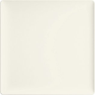 Teller flach quadratisch coup 20cm Purity Porzellan