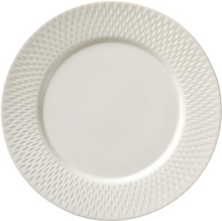 Teller flach rund Fahne 29 cm Purity Reflections Porzellan