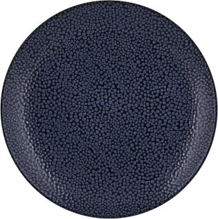 Teller flach rund coup 16 cm Pearls Dark Porzellan
