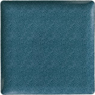 Teller flach quadratisch coup 20 x cm Pearls Ocean Porzellan