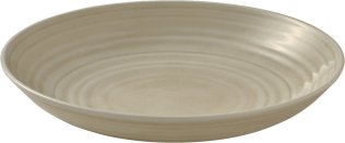 Teller tief rund coup Struktur 26 cm Country House Sand Porzellan