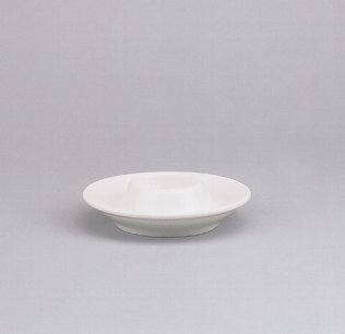 Eierbecher mit Unterteil weiß Ø 107 mm Form 98 Porzellan