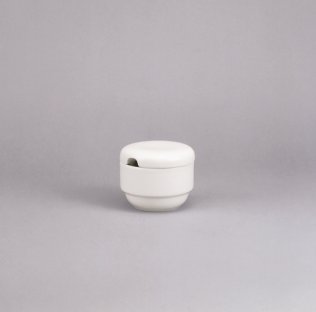 Zuckerdose Marmeladendose 0,18 l weiß Form 898 Porzellan