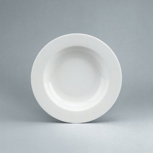 Teller tief Fahne 23 cm weiß Fine Dining 900 Porzellan
