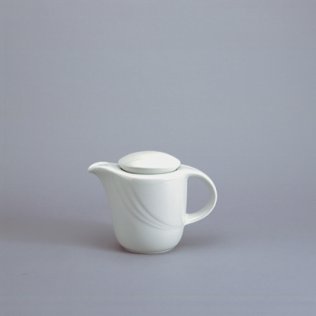 Kaffeekanne 0,30 l weiß, Donna Porzellan