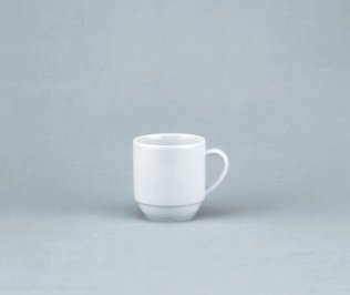 Kaffeebecher 0,28 l Form 898 / 2011 Joker 1498 weiß Porzellan