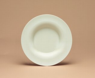 Teller tief Fahne 20 cm glatt weiß Generation Porzellan
