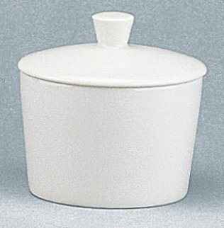 Deckel für Zuckerdose Marmeladendose 0,24 l weiß Fine Dining 900