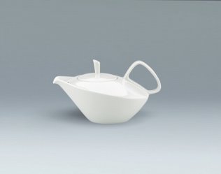 Teekanne 0,45 l weiß Grace 939 Porzellan