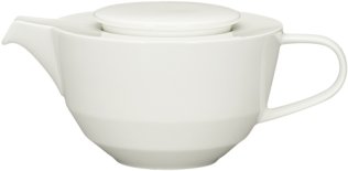 Teekanne 0,45 l Allure bonewhite Porzellan