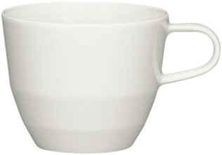 Obere hoch 0,19 l Allure bonewhite Porzellan