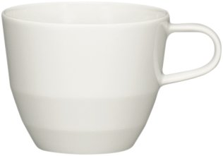 Obere hoch 0,25 l Allure bonewhite Porzellan