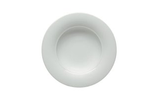 Teller tief breite Fahne 28 cm weiß Avanti 1398 Porzellan