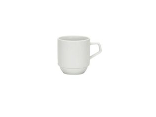 Kaffeebecher stapelbar K/0,28 l weiß Connect Porzellan