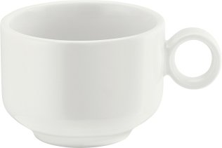 Obere 0,09 l weiß Shiro Porzellan