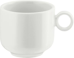 Obere 0,26 l weiß Shiro Porzellan