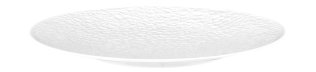 Teller flach 21 cm Vollrelief NORI weiß
