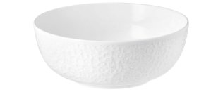 Foodbowl 20 cm Relief NORI weiß