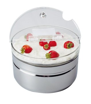 Buffet-Kühlschale TOPFRESCH Maxi Glas 240 x mm Edelstahl
