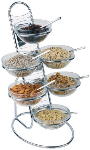 Buffet-Leiter LITTLE Set 4- stufig 300 x mm