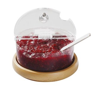 Buffet-Kühlschale TOPFRESCH Mini Holz 0,6 l