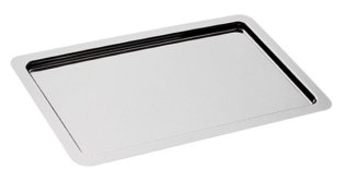 Buffet Platte PROFILINE GN 1/2 breiter Rand glatt 325 x 265 mm Edelstahl