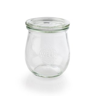 Weck-Glas mit Deckel 220 ml 12er-Pack