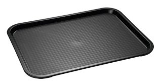 Fast Food-Tablett 41 x 30,5 cm schwarz