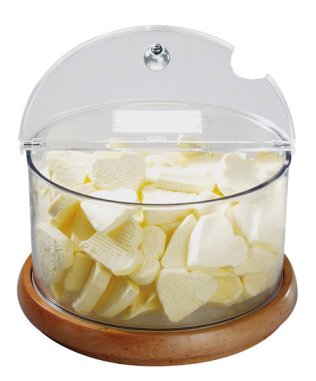 Buffet-Kühlschale TOPFRESCH Maxi Holz 4 l
