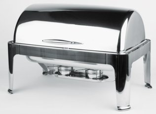 Chafing Dish ELITE Rolltop 670 x 470 mm GN 1/1 Edelstahl