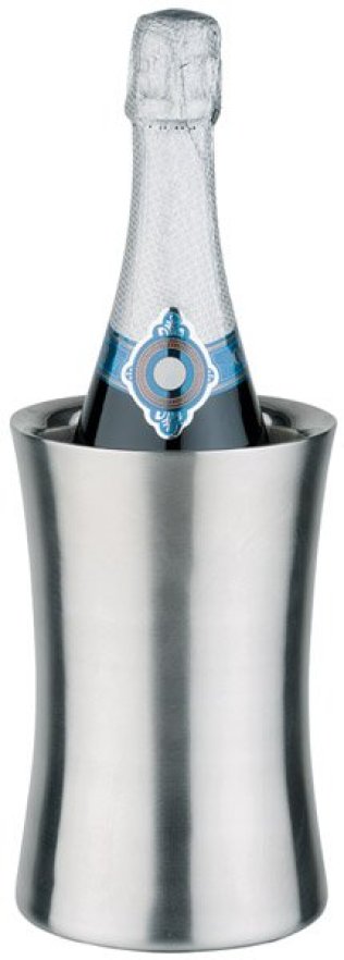 Wein-Flaschenkühler doppelwandig 125 x mm Edelstahl