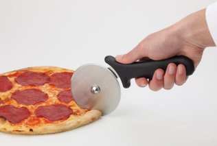 Pizzaschneider BLUE 230 x 100 mm Edelstahl