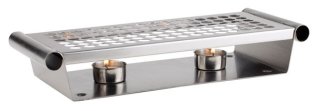 Speisenwärmer 345 x 135 mm Edelstahl