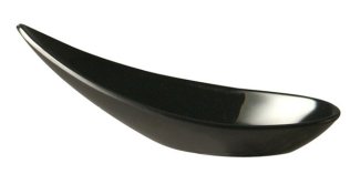 Fingerfoodlöffel MingHing schwarz 110 x 45 mm