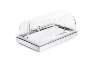 Buffet Set FRAMES Edelstahl GN 1/1 mit Haube 530 x 325 mm