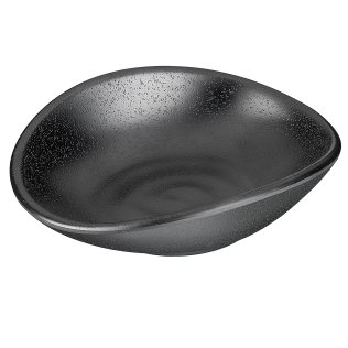 Teller ZEN Größe M schwarz 130 x 110 mm