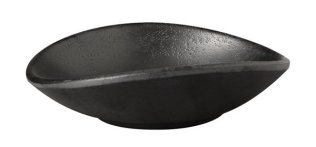 Teller ZEN Größe S schwarz 110 x 100 mm