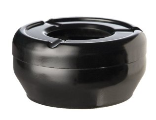 Windaschenbecher CASUAL 10 cm schwarz