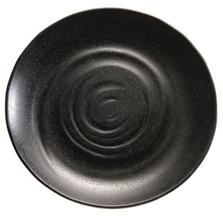Tablett ZEN schwarz Ø 28cm