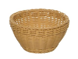 Korb rund 16cm beige