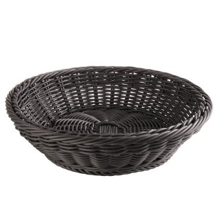 Korb rund 29cm schwarz