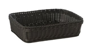 Korb rechteckig 40 x 30cm schwarz