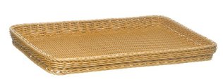 Tablett Bäcker-Maß 60 x 40 5 cm hellbeige