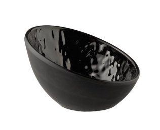 Schale, rund -TAO- 10,5 x 10 6,5/3cm schwarz, Melamin