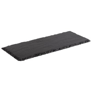 Naturschieferplatte 30 x 12 cm